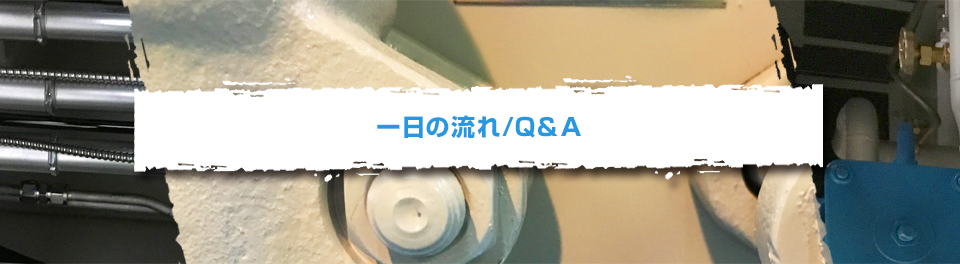 一日の流れ/FAQ